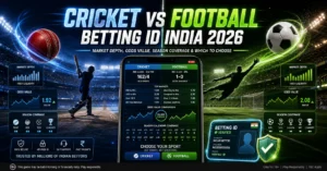 Cricket vs Football Betting ID