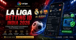la liga betting id india